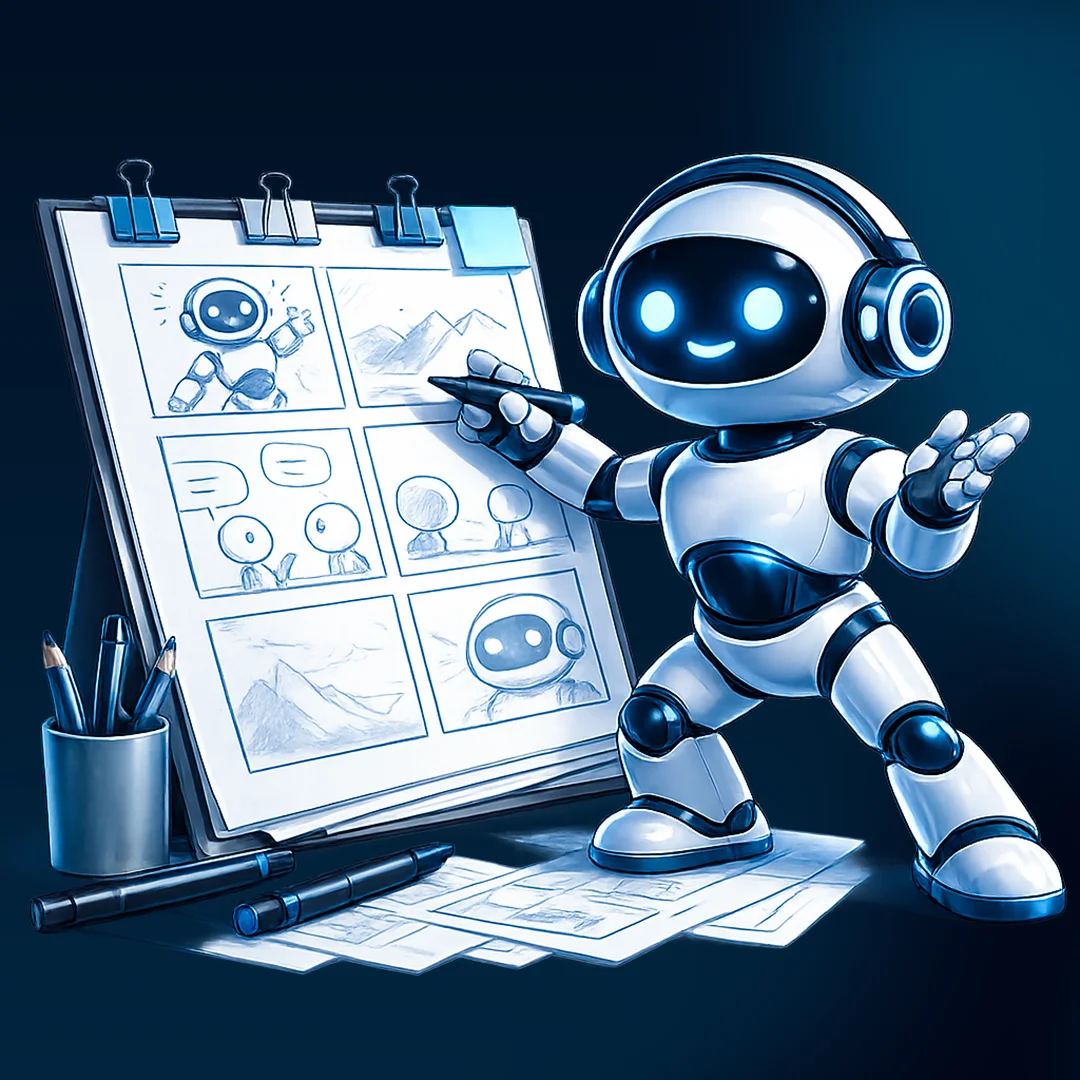 Branding and Design mascot illustration